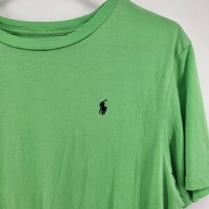 Polo Ralph Lauren Shirt Youth Boys XL 18-20 Green Pony logo